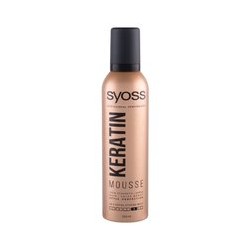 Syoss Keratin Mousse - Foam hardener with extra strong fixation 250 ml