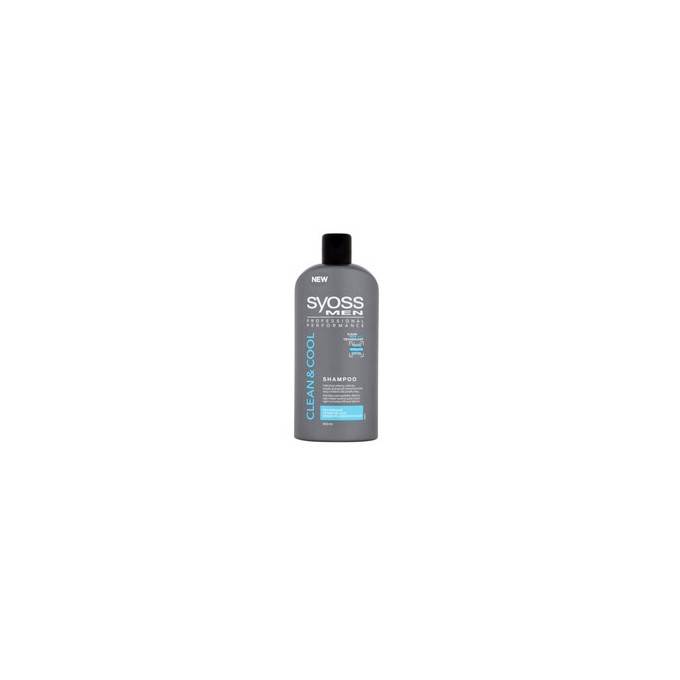 Syoss Men & (Shampoo) for Normal to Oily Hair 500 ml 440 ml