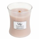 WoodWick Vanilla & Sea Salt Vase (vanilla and sea salt) - Scented candle 85 g