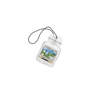 Yankee Candle Clean Cotton Ultimate Car Jar - Luxury car tag