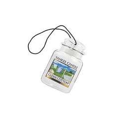 Yankee Candle Clean Cotton Ultimate Car Jar - Luxury car tag
