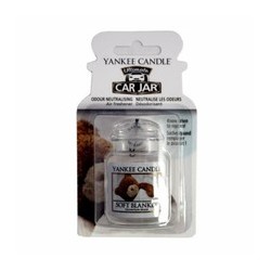 Yankee Candle Soft Blanket Ultimate Car Jar - Luxury car tag