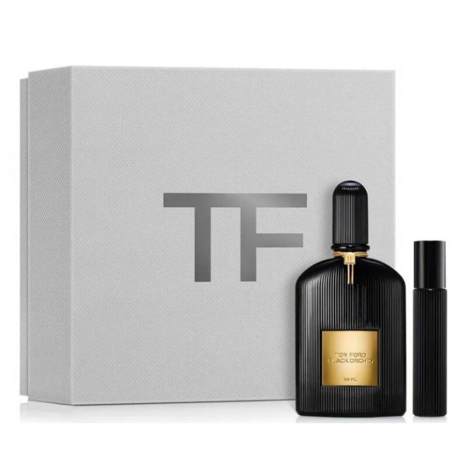 Tom Ford Black Orchid dovanų rinkinys – EDP 50 ml ir miniatiūrinis EDP 10 ml