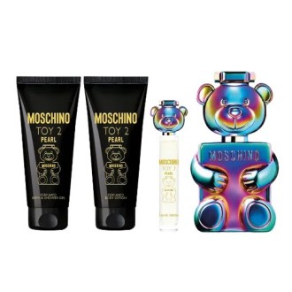 Moschino Toy 2 Pearl Gift set EDP 100 ml, body lotion 100 ml, shower gel 100 ml a miniature EDP 10 2