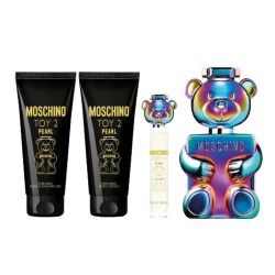 Moschino Toy 2 Pearl Gift set EDP 100 ml, body lotion 100 ml, shower gel 100 ml a miniature EDP 10