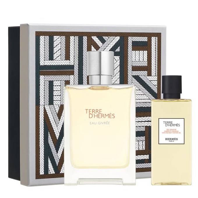 Hermes Terre d'Hermes Eau Givree dovanų rinkinys EDP 100 ml ir dušo želė 80 ml