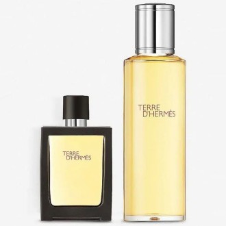 Hermes Terre D'Hermes Pure Perfume Gift Set Perfume 30 ml refill + Terre D'Hermes Pure Perfume 125 2