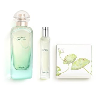 Hermes Un Jardin Sur le Nil Gift Set EDT 100 ml, EDT 15 ml and Solid Soap 5 g unisex 2
