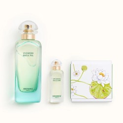 Hermes Hermes Un Jardin Sur Le Nil Gift Set EDT 100 ml, Solid Soap 5 g and Mini EDT 7.5 ml unisex
