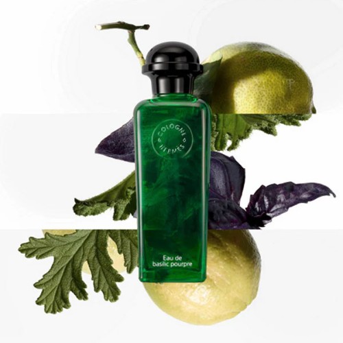 Hermes Eau de Basilic Pourpre EDC unisex odekalonas, 50 ml