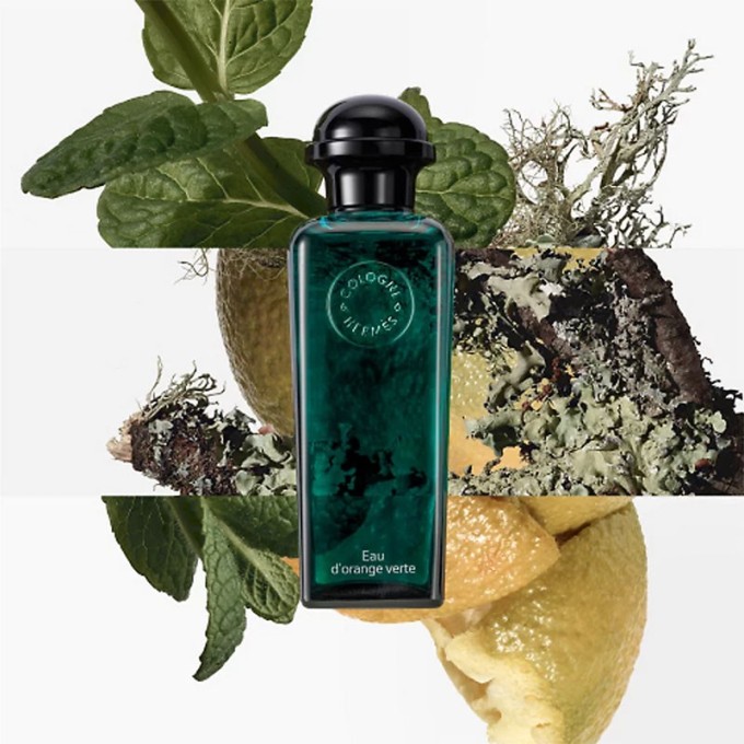 Hermes Eau d'Orange Verte EDC gift set 100 ml and dušo želė 80 ml vyrams