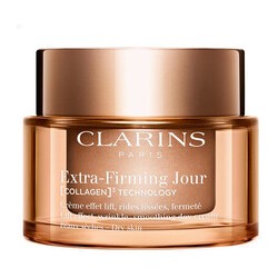 Clarins Extra-Firming Jour Collagen Technology Cream - kasdienis stangrinantis kremas sausai odai