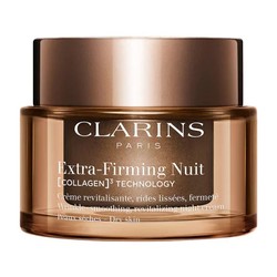 Clarins Extra-Firming Nuit Collagen Technology Cream - naktinis stangrinantis kremas sausai odai