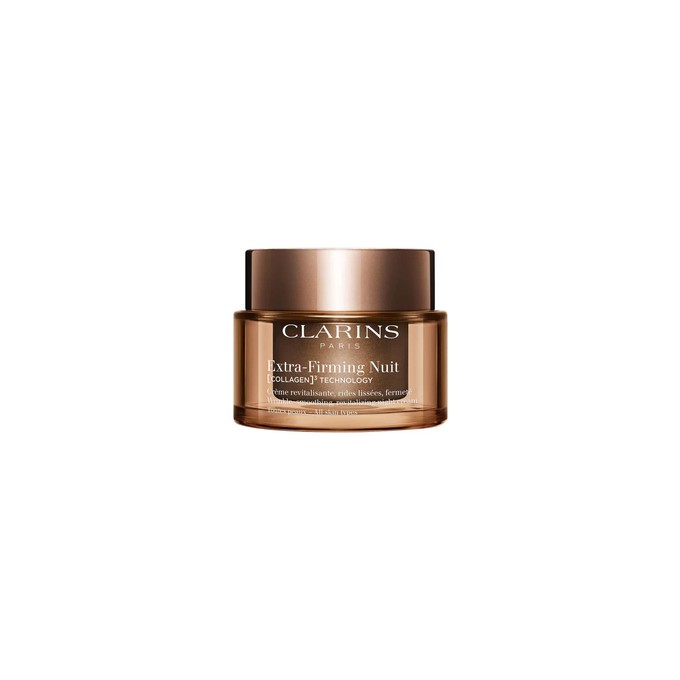 Clarins Extra-Firming Nuit Collagen Technology Cream - naktinis stangrinantis kremas visų tipų