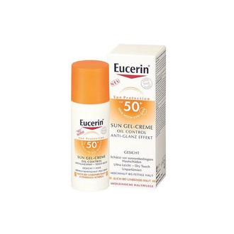 Eucerin Protective Cream Gel lotion for face Oil Control SPF 50+ 50 ml