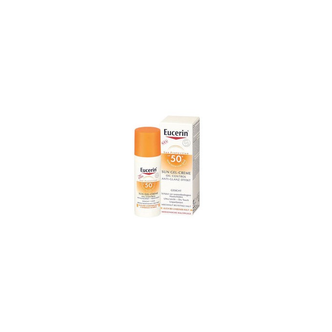 Eucerin Protective Cream Gel lotion for face Oil Control SPF 50+ 50 ml