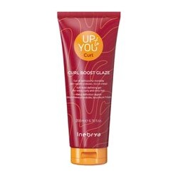 Inebrya Up to You Curl Boost Glaze - Soft defining gel for wavy, curly and curly hair 200 ml