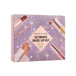 Makeup Revolution Ultimate Nude Lip Kit - Dovanų rinkinys 3.2 g
