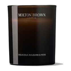 Molton Brown Signature Delicious Rebarbora & Rose Candle - Vonná svíčka 190 g