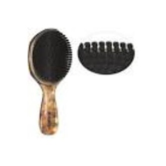 Olivia Garden Barber Palm Wave Brush - Stylish wooden palm wave brush