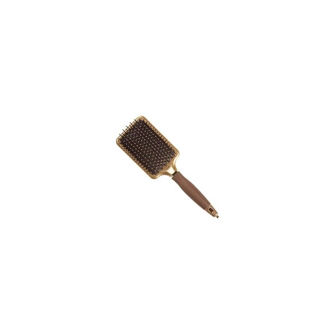 Olivia Garden NanoThermic Ceramic+Ion Paddle Brush ( 84 mm ) - Kartáč pro snadné rozčesání vlasů