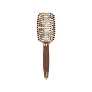 Olivia Garden NanoThermic Flex Combo - Flat hair brush with ionic bristles