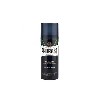 Proraso Blue Shaving Foam - Shaving foam with aloe vera and vitamin E. 