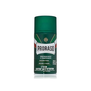 Proraso Green Shaving Foam - Refreshing shaving foam with eucalyptus 400 ml