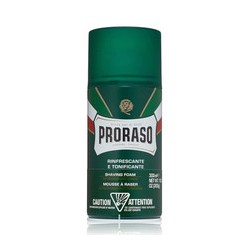 Proraso Green Shaving Foam - Refreshing shaving foam with eucalyptus 400 ml