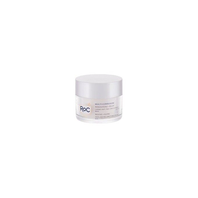 RoC Multi Correxion Revive + Glow Anti-Ageing Unifying Cream - Nourishing anti-wrinkle cream 50 ml
