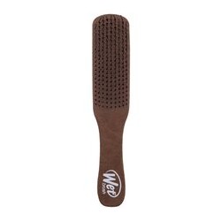 Wet Brush Men's Detangler - Hair brush for men Black Leather