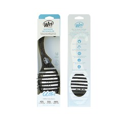 Wet Brush Shower Detangler Glitter Black
