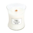 WoodWick White Teak Vase (White Teak) - Scented candle 85 g