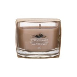 Yankee Candle Amber & Sandalwood Votive candle in glass 37 g