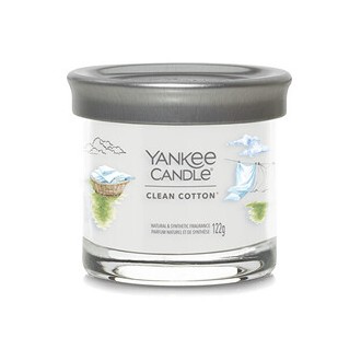 Yankee Candle Clean Cotton Signature Tumbler Candle (clean cotton) 122 g