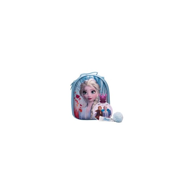 FRAGRANCES FOR CHILDREN Frozen II SET EDT 100 ml + lip gloss 6 ml + Elsa backpack 100 ml
