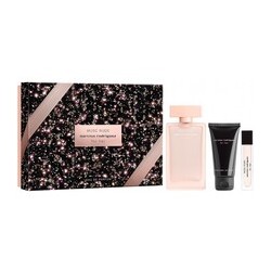 Narciso Rodriguez Musc Nude for Her Gift Set EDP 100 ml, kūno losjonas 50 ml ir miniatiūriniai EDP