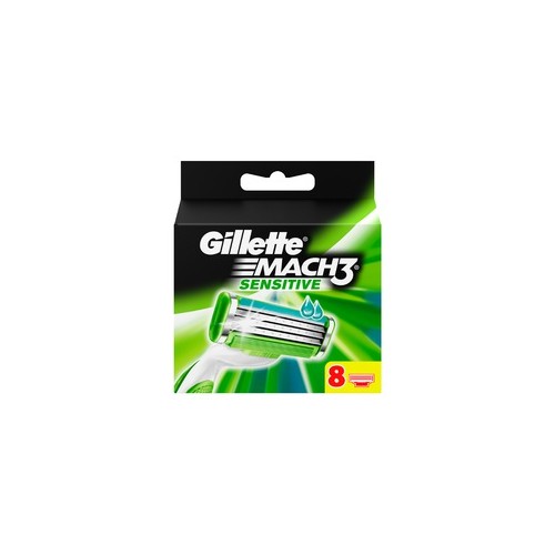 Gillette Mach 3 Sensitive - Replacement head 4 pcs