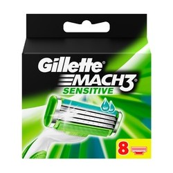 Gillette Mach 3 Sensitive - Replacement head 4 pcs