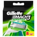 Gillette Mach 3 Sensitive - Replacement head 4 pcs