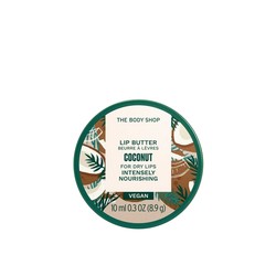 The Body Shop Coconut Lip Butter - Vyživující máslo pro velmi suché rty 10 ml