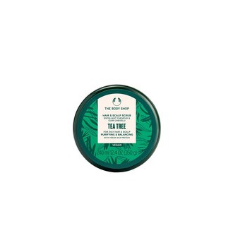 The Body Shop Tea Tree Purifying & Balancing Hair & Scalp Scrub - pilingas riebiems plaukams ir