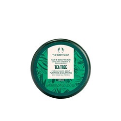 The Body Shop Tea Tree Purifying & Balancing Hair & Scalp Scrub - pilingas riebiems plaukams ir