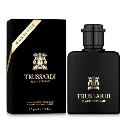 Trussardi Parfums Black Extreme EDT kvepalai vyrams, 30 ml