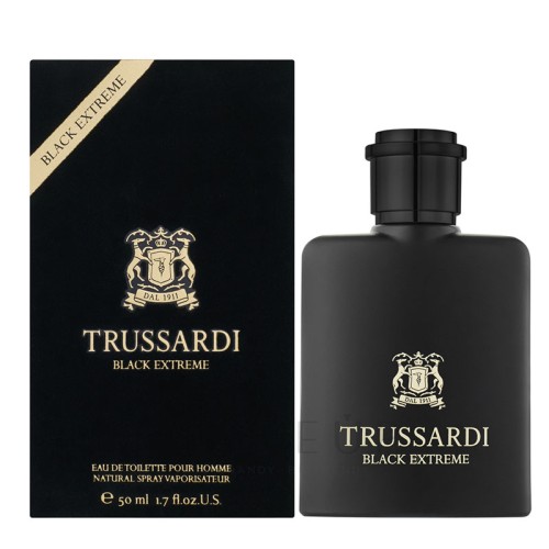 Trussardi Parfums Black Extreme EDT kvepalai vyrams, 50 ml