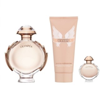 Paco Rabanne Olympea rinkinys EDP 80 ml + kūno losjonas 100 ml + EDP 6 ml 2