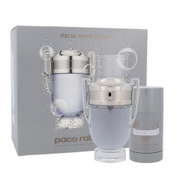 Paco Rabanne Invictus rinkinys EDT 100 ml ir dezodorantas Invictus 75 ml