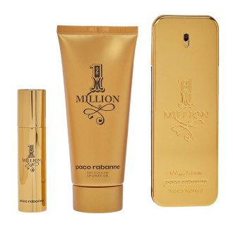 Paco Rabanne 1 Million rinkinys EDT 100 ml, dušo želė 1 Million 100 ml ir 1 Million EDT 10 ml 2