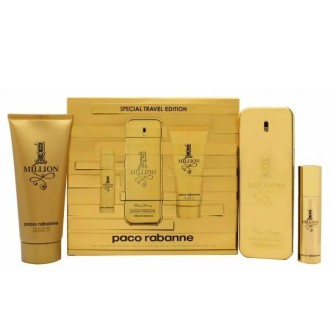Paco Rabanne 1 Million rinkinys EDT 100 ml, dušo želė 1 Million 100 ml ir 1 Million EDT 10 ml