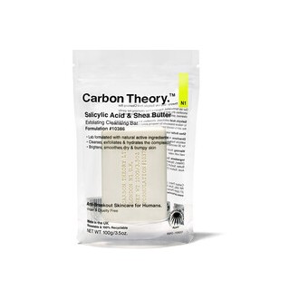 Carbon Theory Salicylic Acid & Shea Butter Exfoliating Cleansing Bar 100 g
